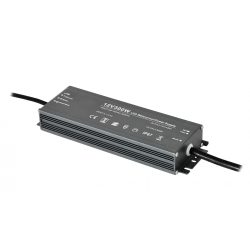 Metal case LED power supply 300W, DC12V, 30A, IP67