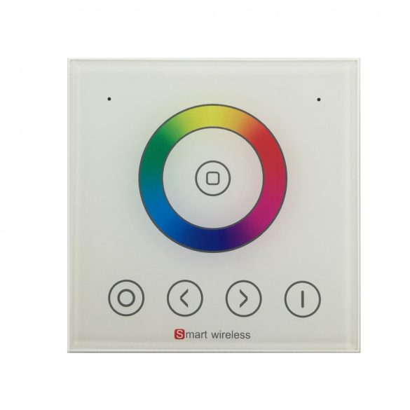 1-zone wall remote for RGB strip controller, power: AC90-265V, RF: 2,4G