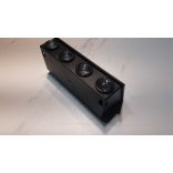 Napelemes falmosó lámpa, 4 + 4 led, RGB