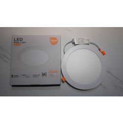 20W beépíthető led panel, kör alakú, 5700K, OSRAM chip