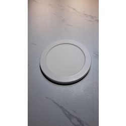 2 az 1 led panel 6W, kör alakú, CCT, fehér
